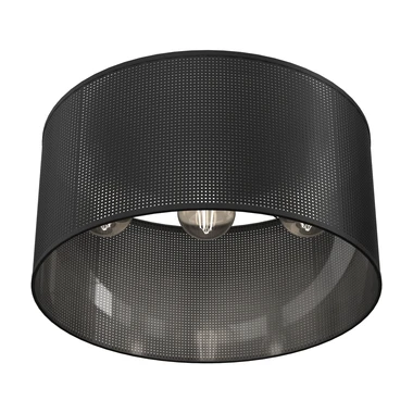 Černé stropní svítidlo LOFT III