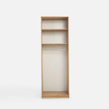 Korpus dvoudveřové skříně BEN dub artisan.