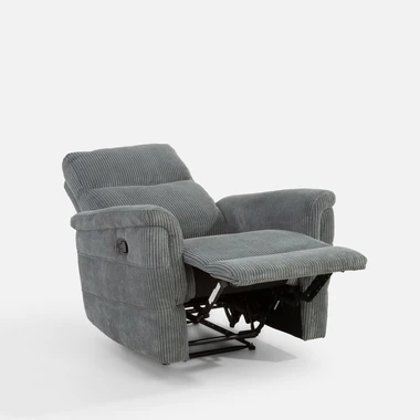 Manšestrové křeslo s relaxační funkcí ZALI