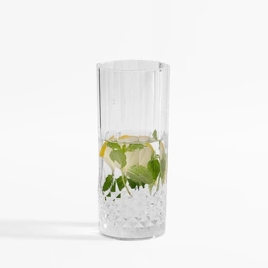 Sada 3 plastových sklenic 425 ml