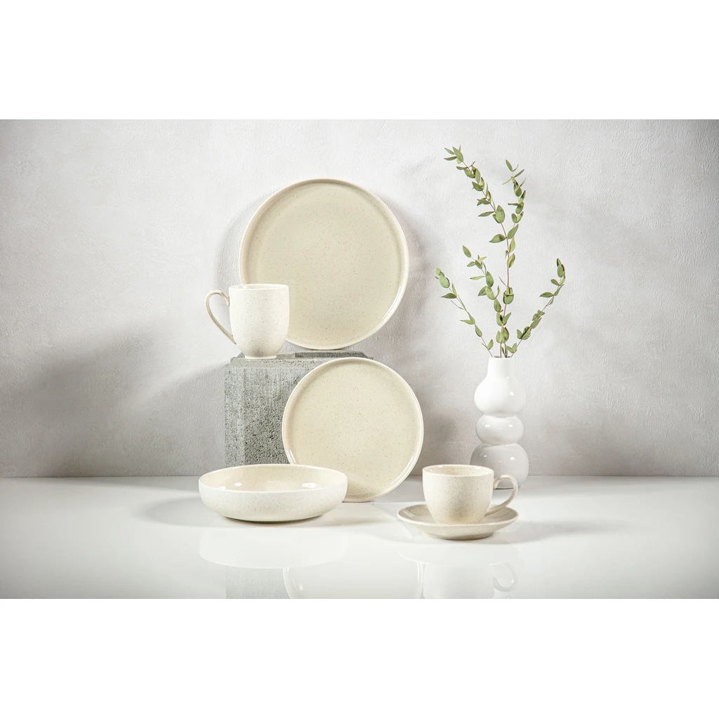 Jídelní talíř GRANITE SOFT CREAM porcelán Bogucice 26,5 cm
