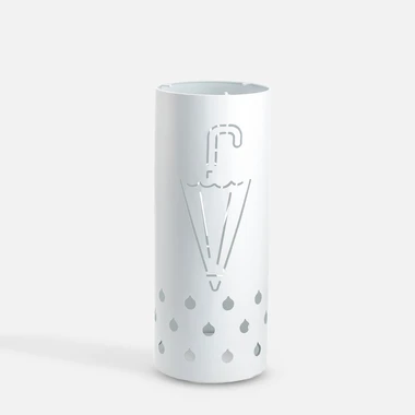 Stojan na deštníky bílý