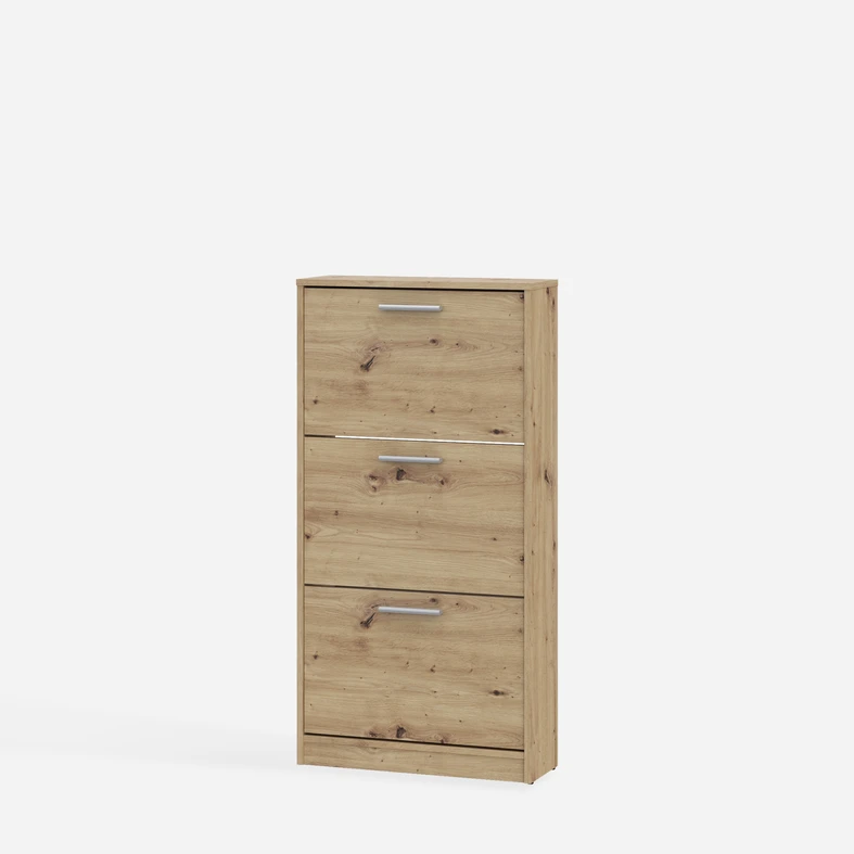 Botník se 3 přihrádkami NOCII dub artisan