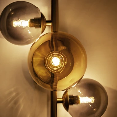 Nástěnné svítidlo zlaté VILLA