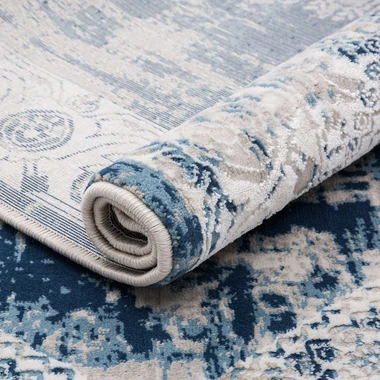 Modrý vintage koberec MONAKO 80 x 150 cm