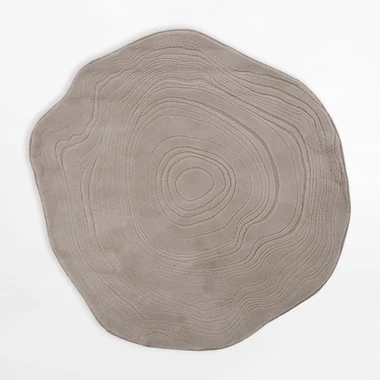 Béžový koberec ACTION, 120 cm