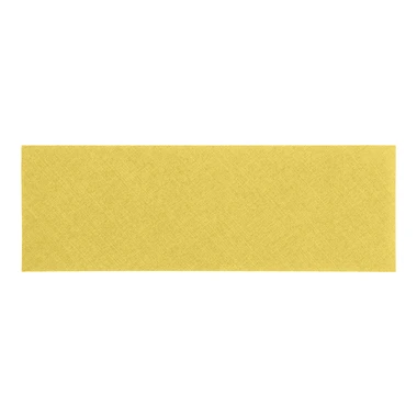 Čalouněný panel FIBI OBDÉLNÍK 90x30, žlutý