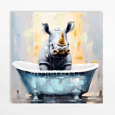 Obraz na plátně NOSOROŽEC 60x60 cm