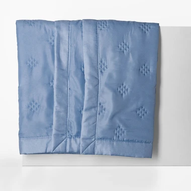 Modrý přehoz na postel CLOUD 180x200 cm