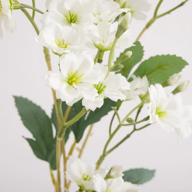 Umělá bílá květina jasmín 88 cm