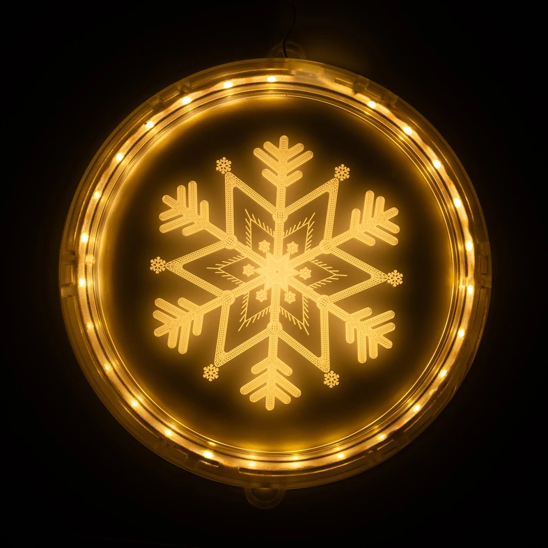 Vánoční dekorace LED SNĚHOVÁ VLOČKA