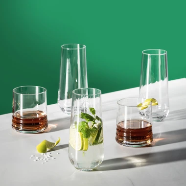 Sada 4 sklenic na koktejly SHAKE N°5 GIN & TONIC 380 ml