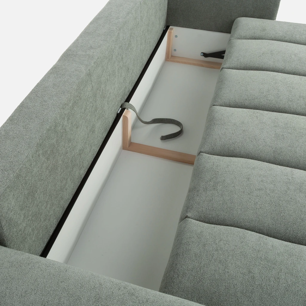 Rozkládací pohovka 3místná šalvějová PASSO