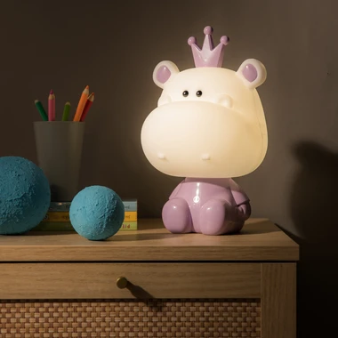 Noční lampička LED fialový HROCH