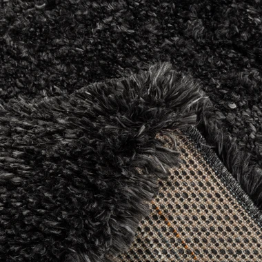 Antracitový koberec do obývacího pokoje TOSKANIA, 160x220 cm