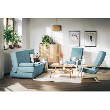 Pohovka tyrkysová BAKU