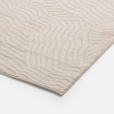 Béžový abstraktní koberec DEUS 80x150 cm