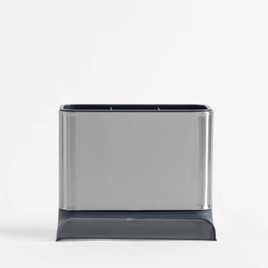 Stříbrný odkapávač na příbory 14x9,7x15,8 cm