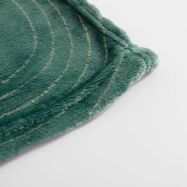 Tmavě zelená deka CHEVAL 130x160 cm