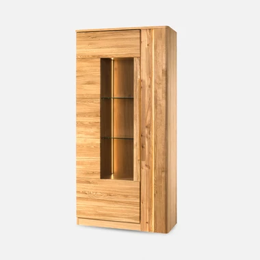 Vitrína s osvětlením LONDON 98 cm.