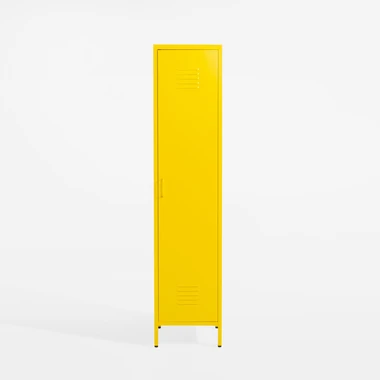 Žlutá 1-dveřová skříň SOLANS