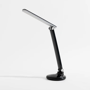 Černá stolní lampa LED 6W s USB nabíjením
