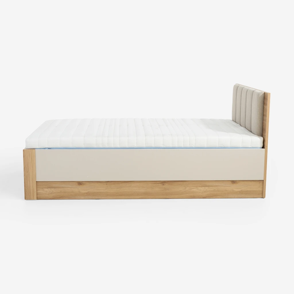 Postel s úložným prostorem a roštem OAK SQUERE 120x200.