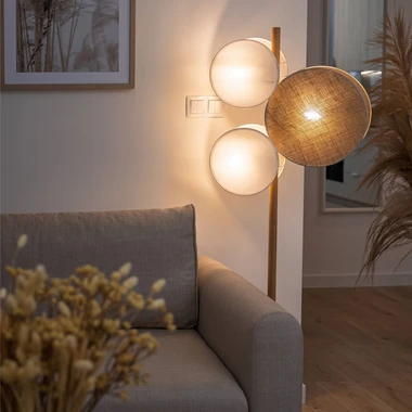 Stojací lampa v boho stylu PULSE