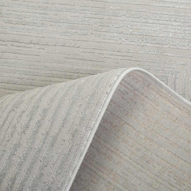 Koberec s abstraktním vzorem BUTIQUE béžovo-šedý 120x170 cm