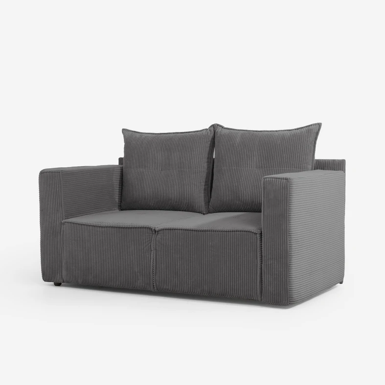 LUSO – sofa, która łączy lekkość formy z pełnym komfortem popołudniowego odpoczynku.