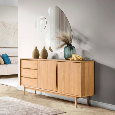 Komoda z szufladami na nóżkach RETRO