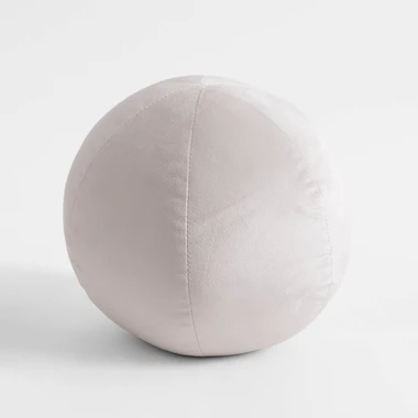 Krémový dekorační polštář SPHERE 27 cm