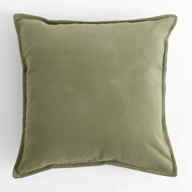 Zelený povlak na polštář TIMEO 45x45 cm