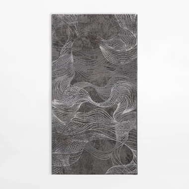 Šedý koberec do obývacího pokoje SPAZZIO 80x150 cm