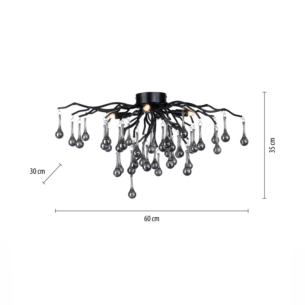 ICICLE ma 60 cm średnicy i 35 wysokości.