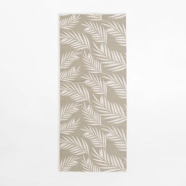 Koupelnová podložka CANARIA, listy, 65x150 cm