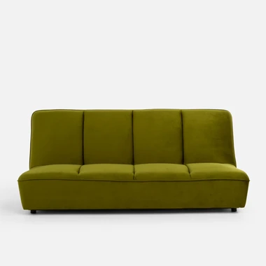 Rozkládací pohovka LUK světle zelená