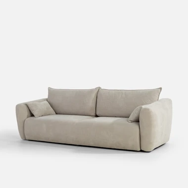 Béžová rozkládací pohovka DALLAS