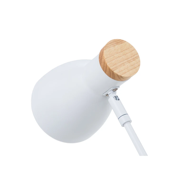 Skandinávská stojací lampa bílá JOSE