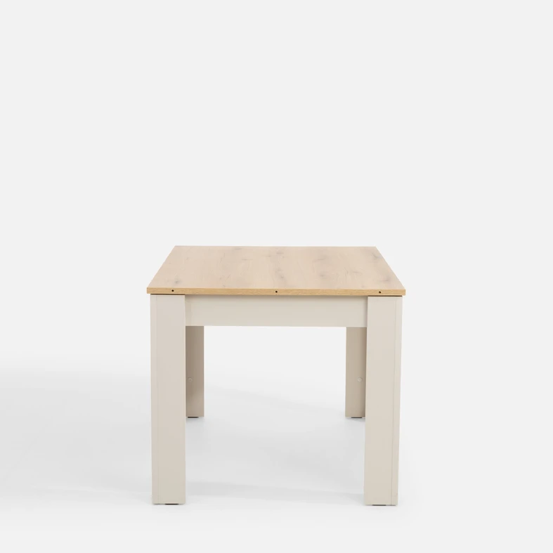 Stół rozkładany kaszmirowy FREZO 138-198 cm