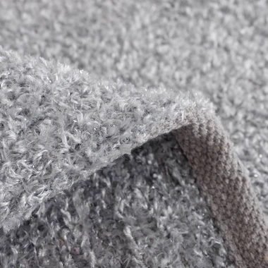 Moderní koberec LUND, šedý, 50x80 cm