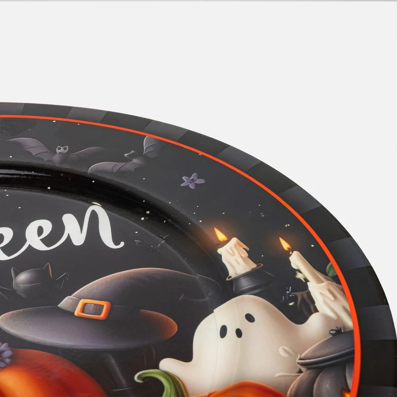 Halloweenský podtalíř 33 cm MIX