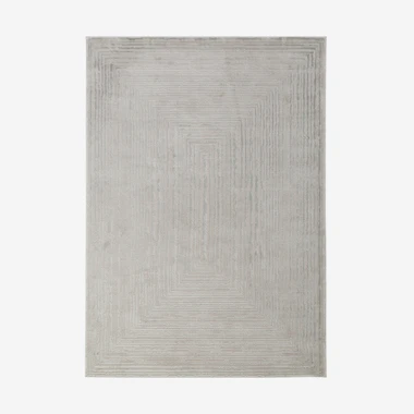 Koberec s abstraktním vzorem BUTIQUE béžovo-šedý 120x170 cm