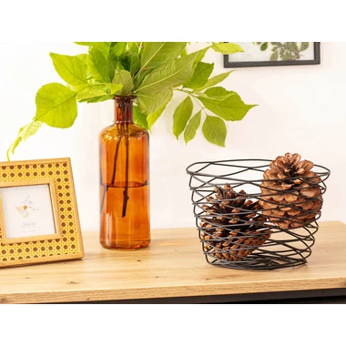 Kovový košík na ovoce 24x21x18