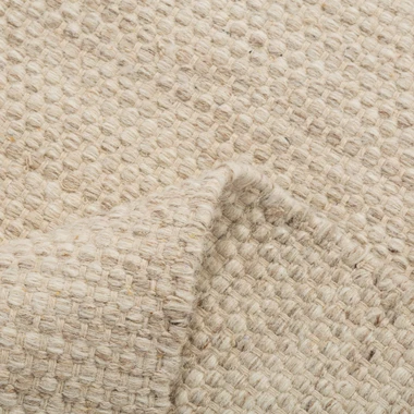 Koberec z vlny GOTTI, stříbrný, 200x300 cm