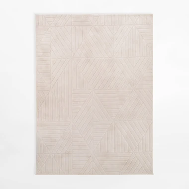 Moderní koberec MODERNO, krémový, 160x230 cm