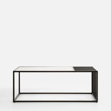 Konferenční stolek se skleněnou deskou IVEN II