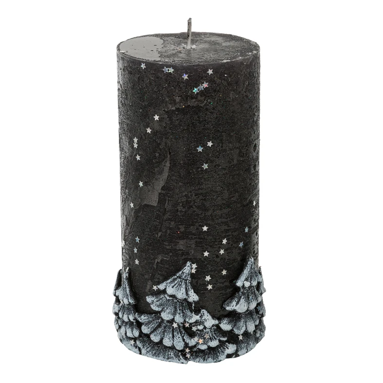 Svíčka válec glamour LES 14 cm