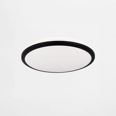 Stropní svítidlo LED 24W černé MOREN 28 cm