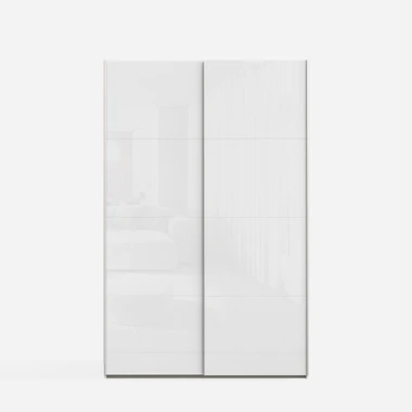 Skříň s posuvnými dveřmi FITIO lesk 150 cm